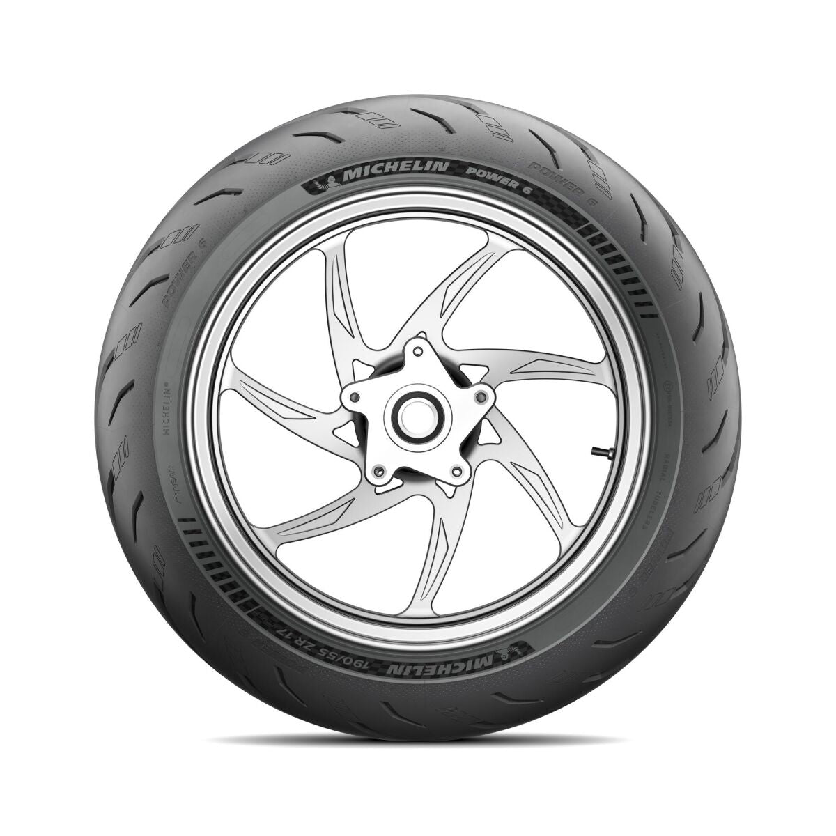Michelin Pow6 R 200/55 Zr17 (78 W) Tl Rear Tire Michelin