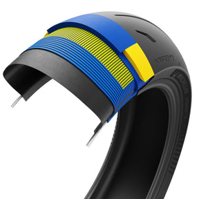 Michelin Pow Gp2 200/55 Zr17 (78 W) Tl Rear Tire Michelin