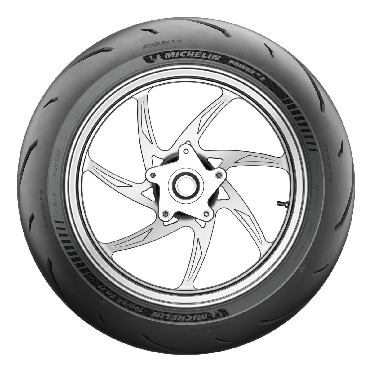 Michelin Pow Gp2 200/55 Zr17 (78 W) Tl Rear Tire Michelin