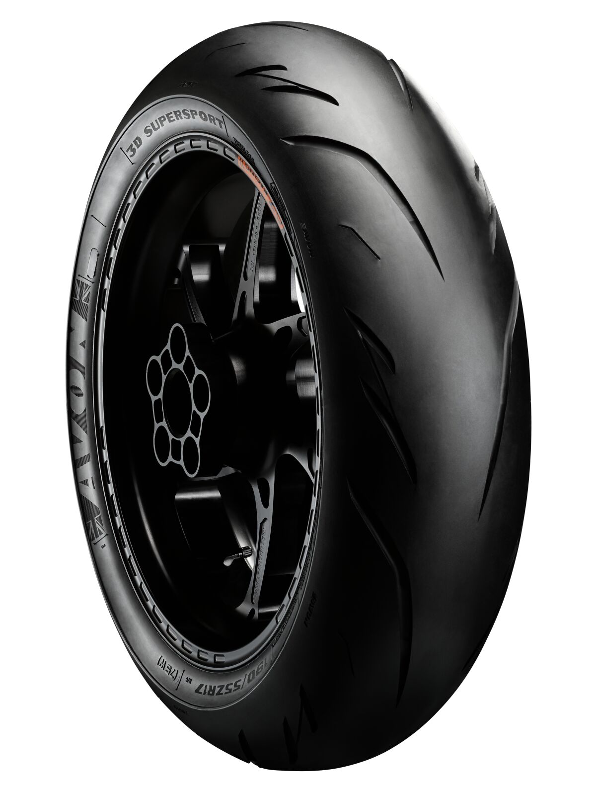 Avon 3 D Supersport 180/55 Zr 17 M/C Rear Tire Avon