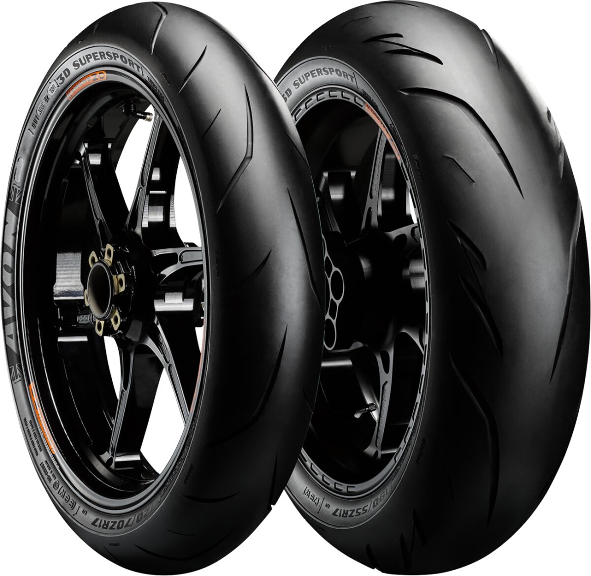 Avon 3 D Supersport 180/60 Zr 17 M/C Rear Tire Avon