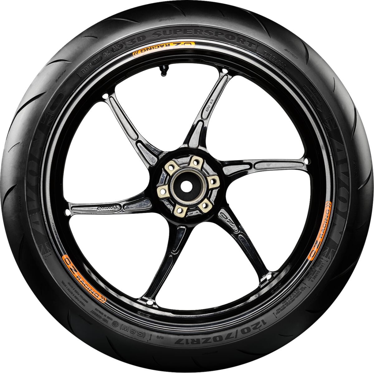 Avon 3 D Supersport 200/55 Zr 17 M/C Rear Tire Avon