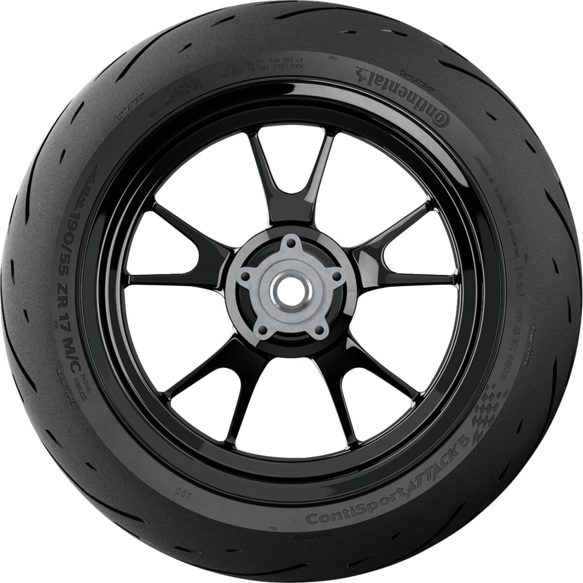 Continental Sport Attack 5 190/55 Zr17 (75 W TIRE-STREET RADIAL REAR Continental