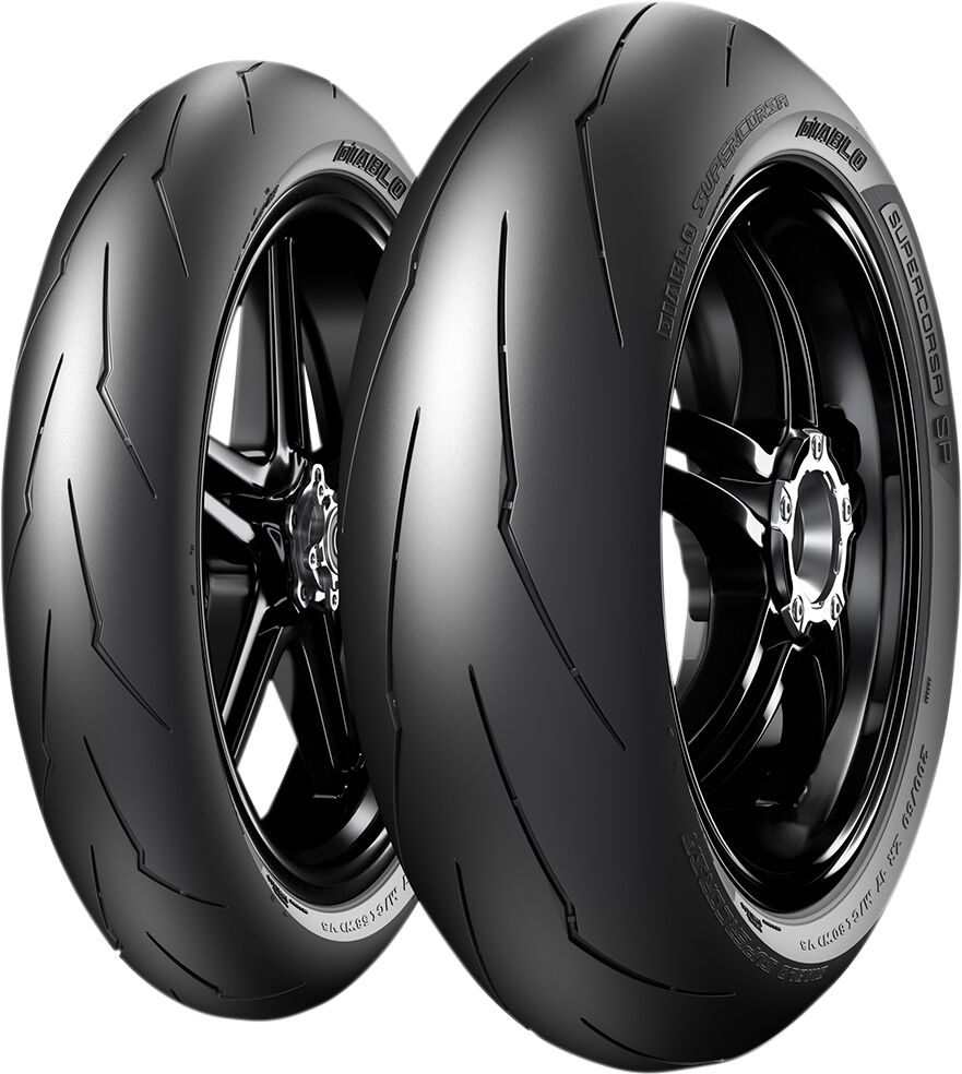 Pirelli Tire Diablo Supercorsa Sp V3 Front 120/70 Zr17 (58 W)tl Front Tire Pirelli