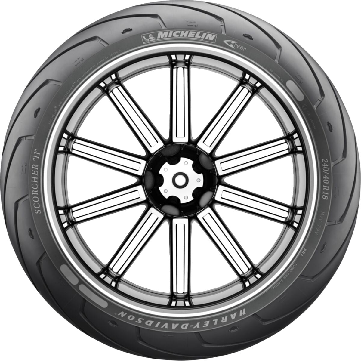 Michelin Scorcher 11 Rear 150/70 Zr17 (69 W) Tl Rear Tire Michelin