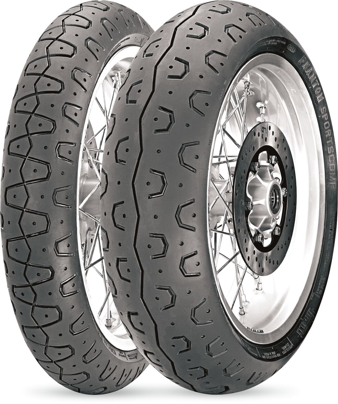 Pirelli Tire Phantom Sportscomp Front 100/90 18 56 H Tl Front Tire Pirelli