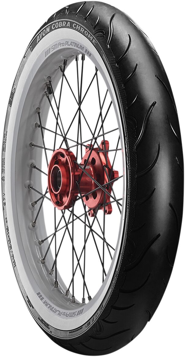 Avon Cc Av91 Ww 100/90 19 57 V Tl Front Tire Avon