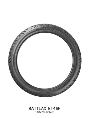 Bridgestone Bt46 F 100/80 17 52 H Tl Front Tire Bridgestone