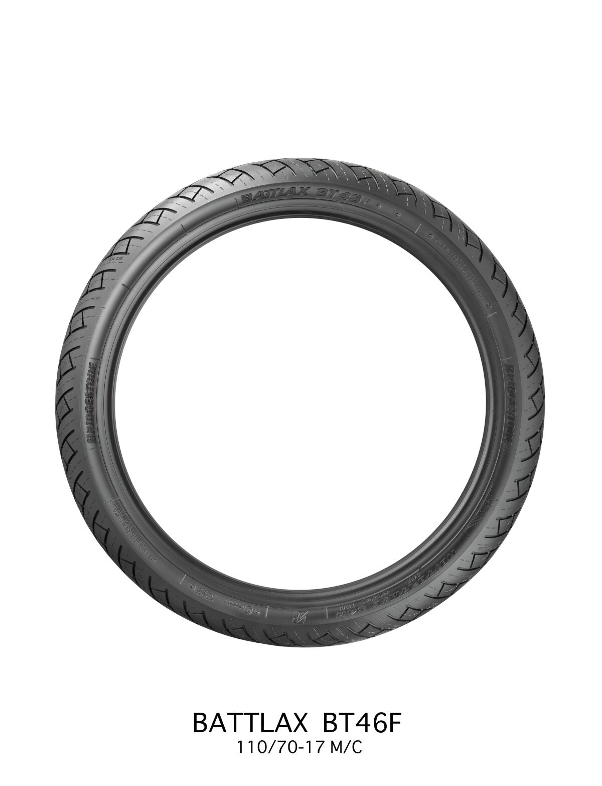 Bridgestone Bt46 F 120/80 16 60 V Tl Front Tire Bridgestone