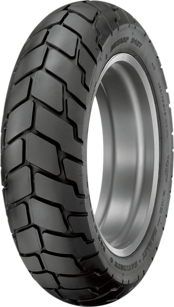 Dunlop D427 Rear 180/70 B 16 77 H Tl Rear Tire Dunlop