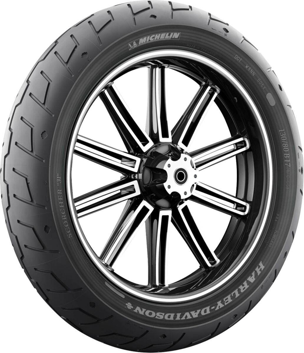 Michelin Tire Scorcher 31 Front 130/80 B17 65 H Tl Front Tire Michelin