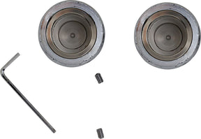 Drag Specialties Axle Cap Front Chrome Wheel Axles Drag Specialties