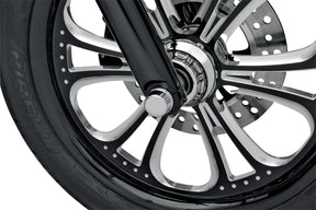 Drag Specialties Axle Cap Front Chrome Wheel Axles Drag Specialties