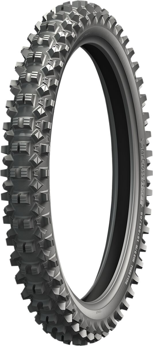 Michelin Starx 5 Soft 70/100 19 Front Tire Michelin