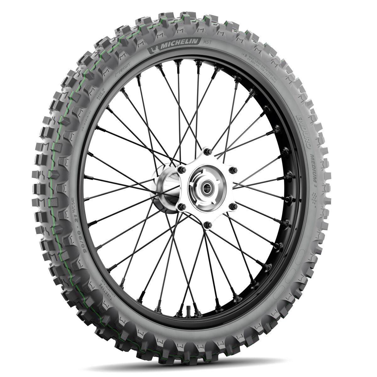 Michelin Medium 2 90/90 21 M/C 54 R F Tt Front Tire Michelin