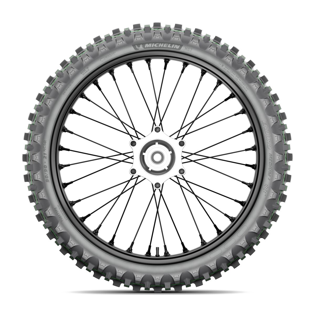 Michelin Medium 2 90/100 21 M/C 57 R F Tt Front Tire Michelin