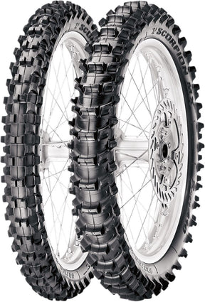 Pirelli Tire Scorpion Mx Soft 410 Rear 100/90 19 57 M Tt Nhs Rear Tire Pirelli