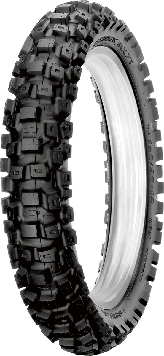 Dunlop Tire Geomax Mx71 Rear (A) 120/80 19 63 M Tt Nhs Rear Tire Dunlop