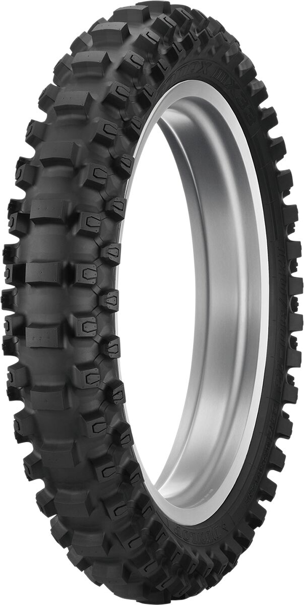 Dunlop Tire Geomax Mx33 Rear 110/100 18 64 M Nhs Rear Tire Dunlop