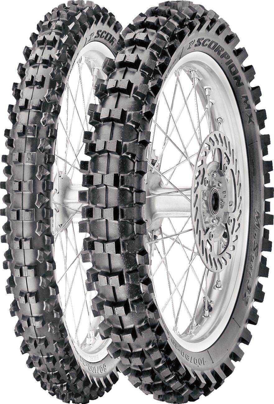 Pirelli Mx32 Ms 80/100 12 50 M Tt Rear Tire Pirelli