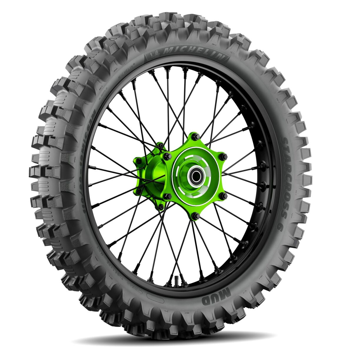 Michelin Sx6 Mu 110/90 19 62 M Nhs Rear Tire Michelin