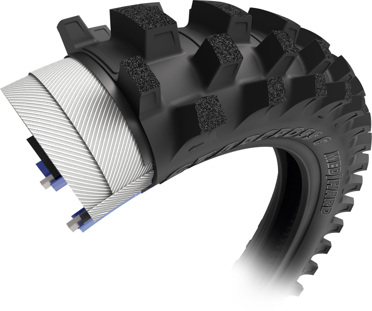 Michelin Sx6 Meh 100/90 19 57 M Nhs Rear Tire Michelin
