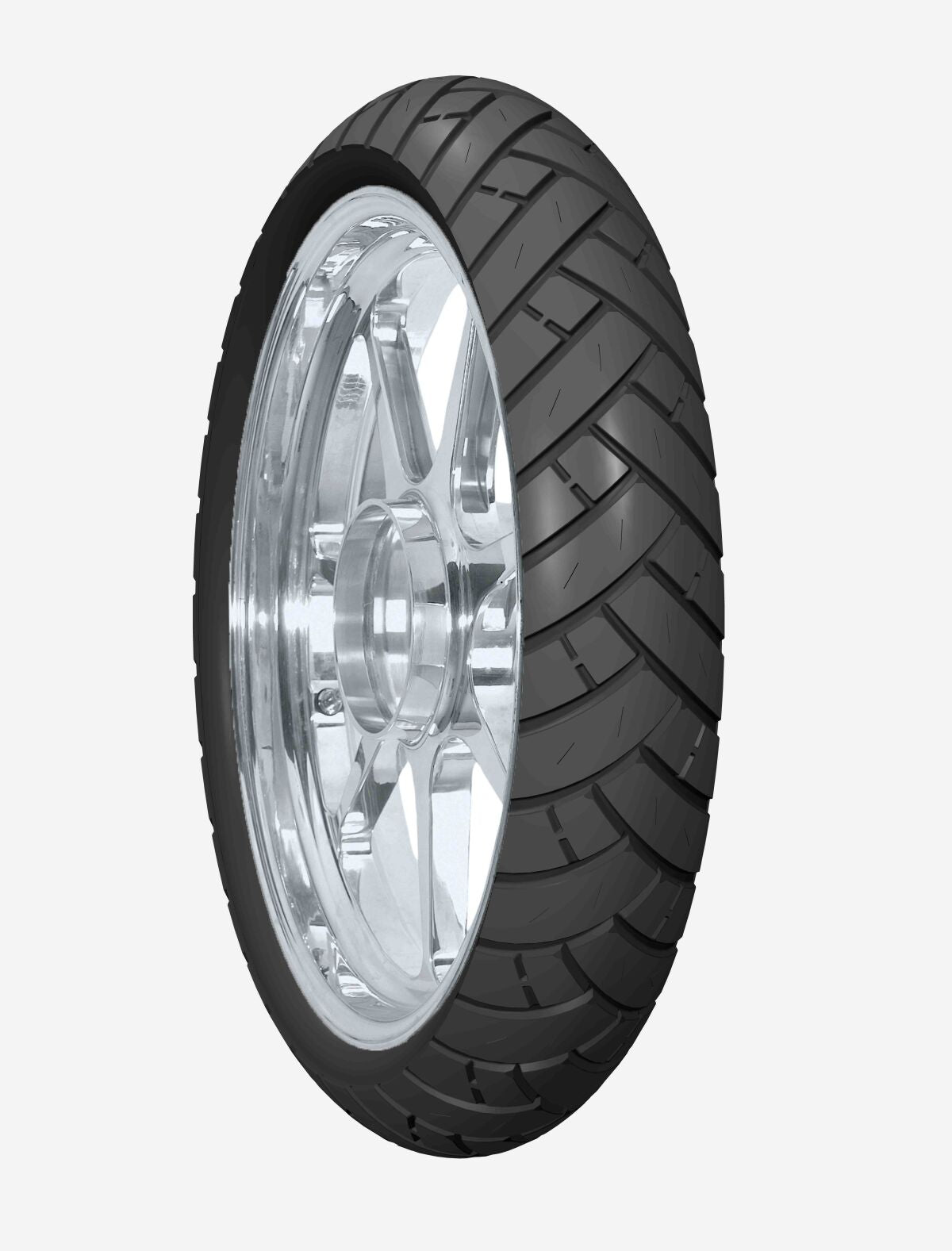 Avon Trailrider M+S Av53 Front 120/70 Zr19 (60 W) Tl Front Tire Avon