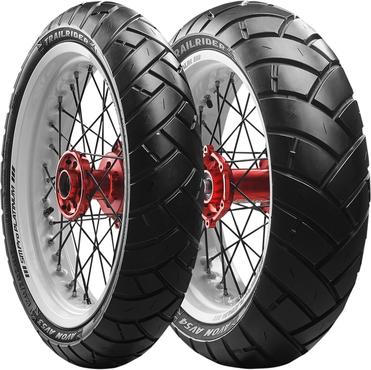 Avon Tire Trlrd 170/60 Zr17 72 W Rear Tire Avon