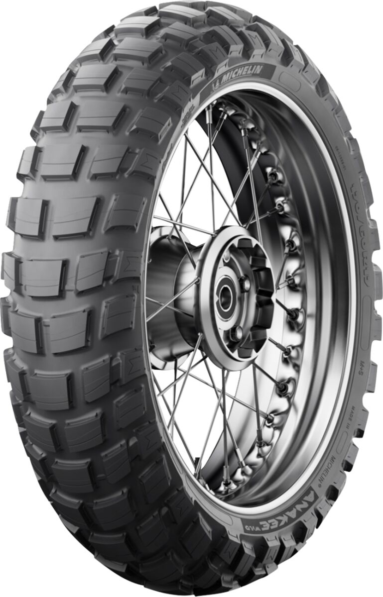 Michelin Tire Anakee Wild Rear 140/80 17 69 R Tl/Tt Rear Tire Michelin
