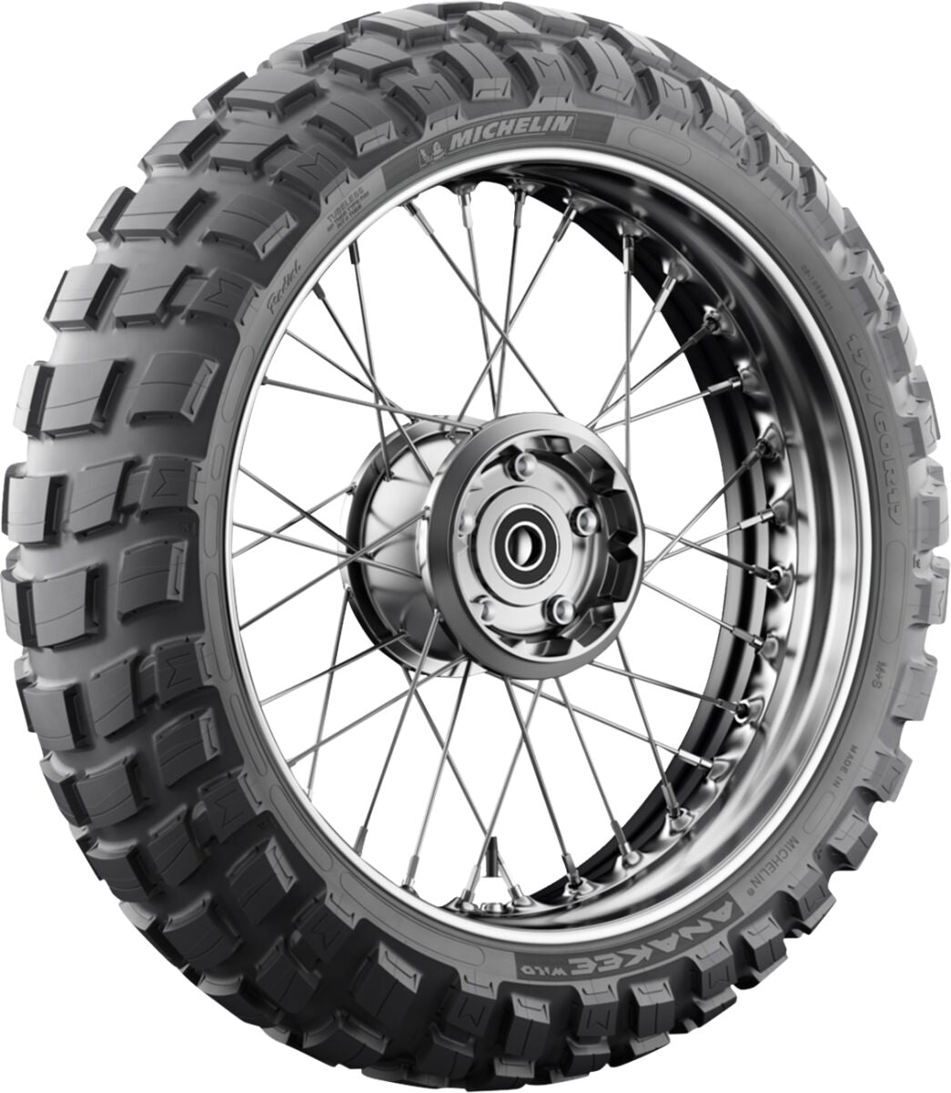 Michelin Tire Anakee Wild Rear 140/80 17 69 R Tl/Tt Rear Tire Michelin