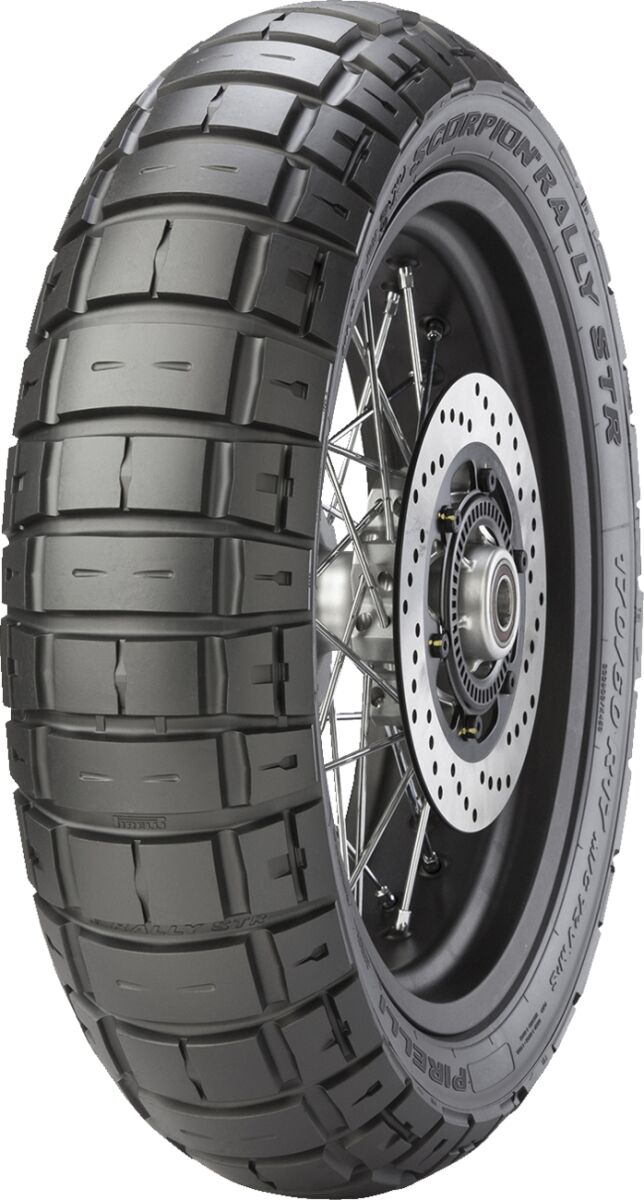 Pirelli Tire Scorpion Rally Str Rear 130/80 R17 65 V Tl M+S Rear Tire Pirelli