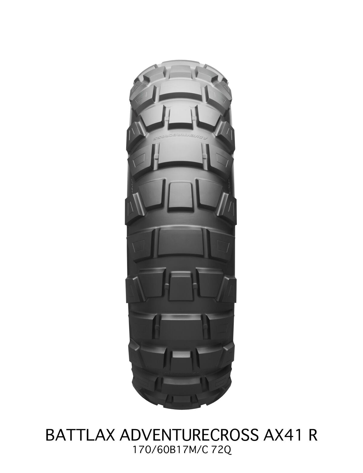 Bridgestone Ax41 R 170/60 B17 72 Q Tl Rear Tire Bridgestone