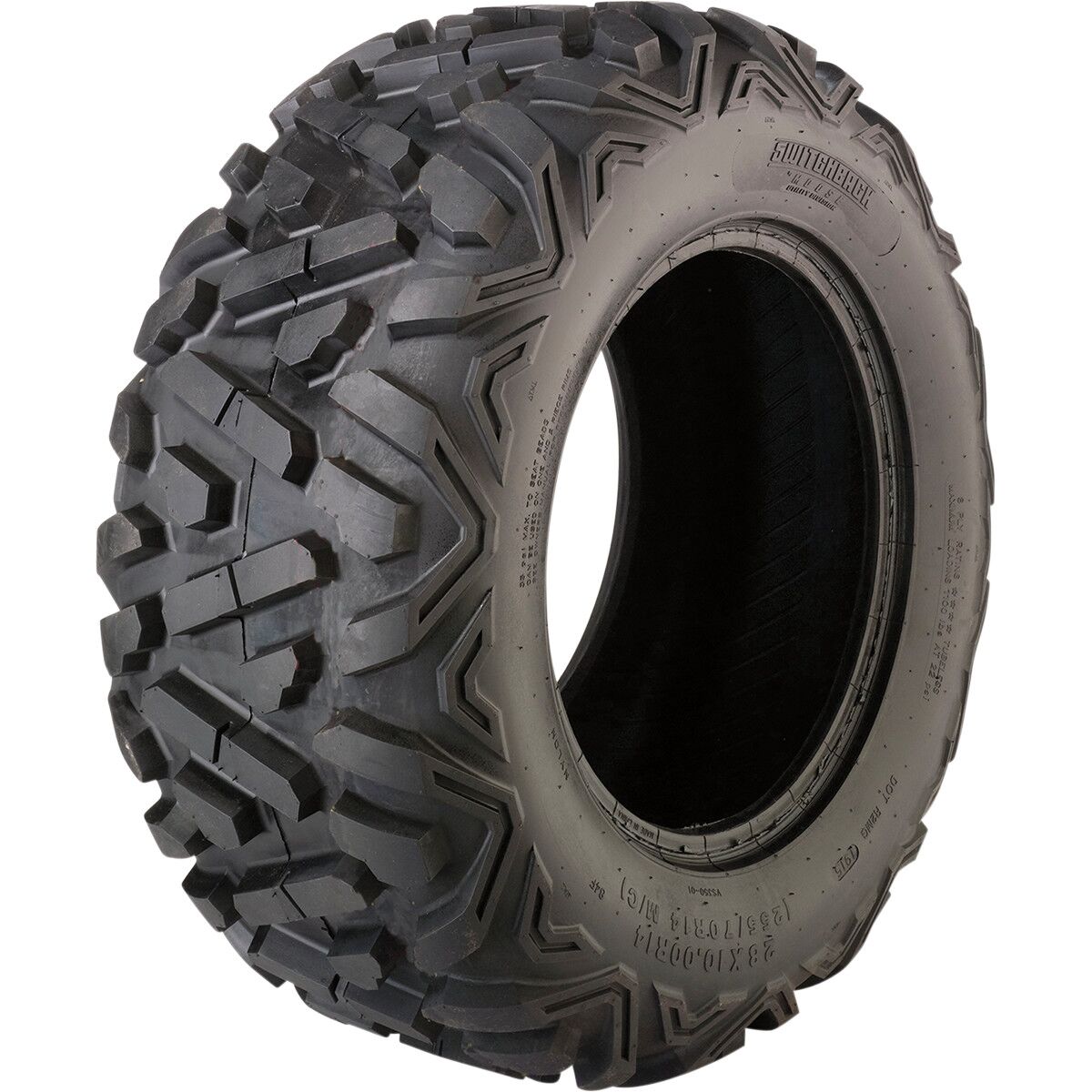 Moose Offroad Four Wheel Tire Switchback 25 X10 12 6 Ply TIRE-ATV-MUD/SNOW Moose Offroad Four Wheel