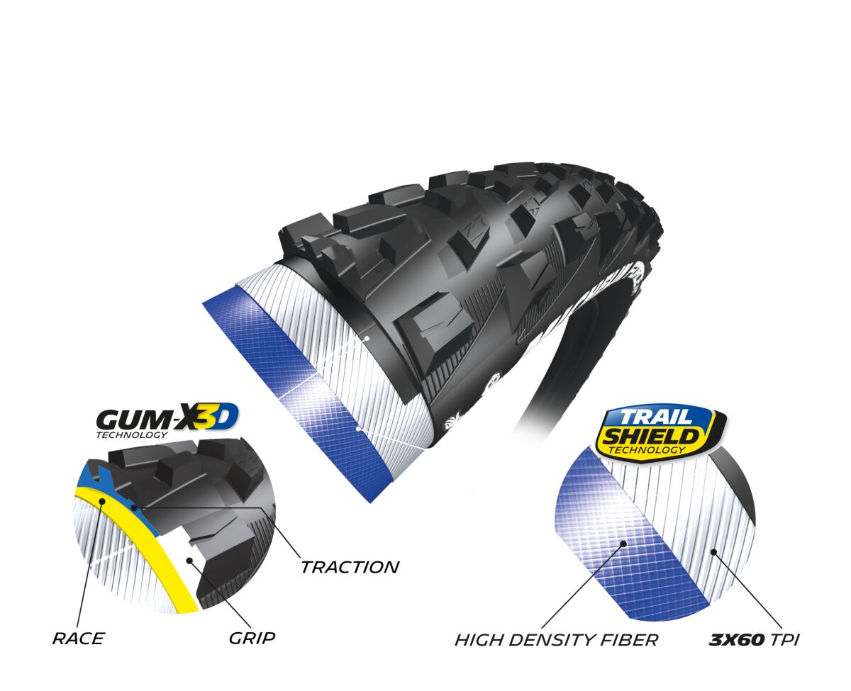 Michelin Force Am Comp 29 X2.25 BICYCLE TIRE MTB Michelin