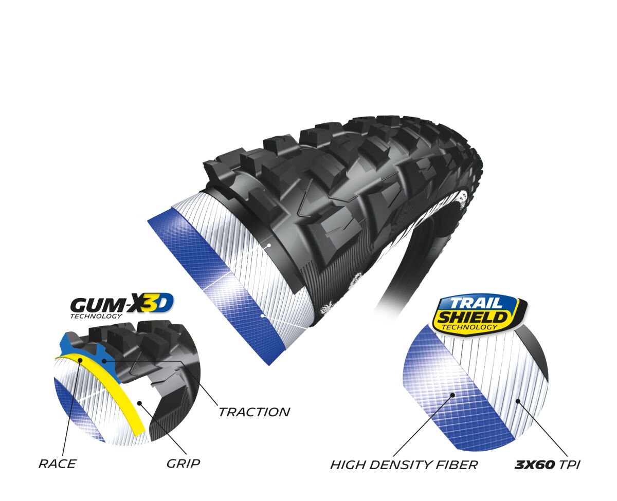 Michelin Wild Am Comp 27.5 X2.80 BICYCLE TIRE MTB Michelin
