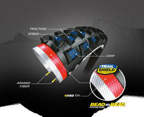 Michelin Wild Am Perf 27.5 X2.80 BICYCLE TIRE MTB Michelin