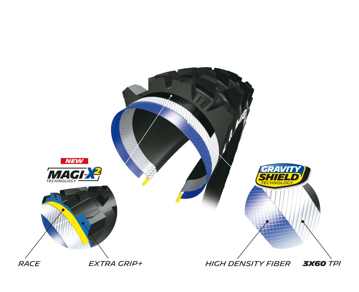 Michelin W End Magi X Comp 29 X2.40 Fr BICYCLE TIRE MTB Michelin