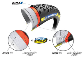 Michelin Jet Xc2 Racing 29 X2.35 BICYCLE TIRE MTB Michelin