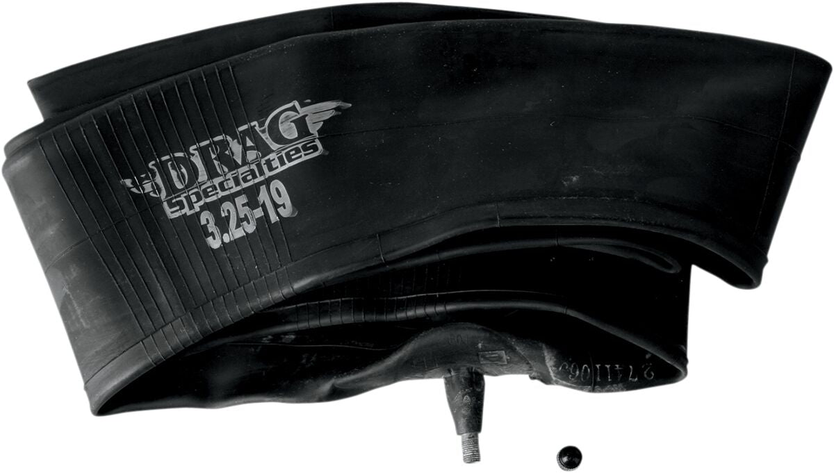 Drag Specialties Inner Tube 17 X3.25 W/ Center Rubber Valve Tube Drag Specialties
