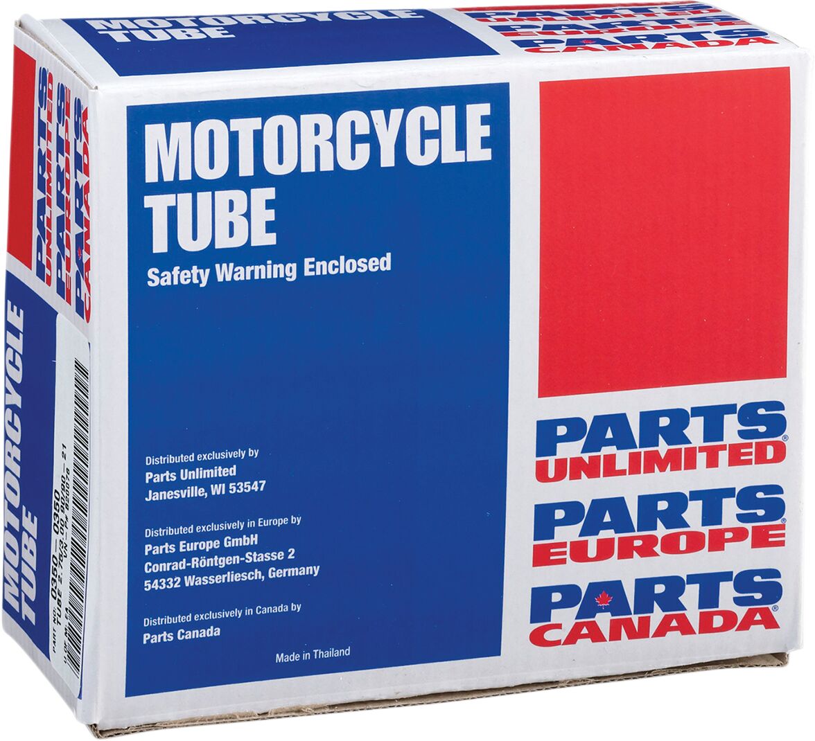 Parts Unlimited 18" Standard Butyl Tube Tr 4 Stem Type Fits 4.00/5.10 120/90 Tube Parts Unlimited