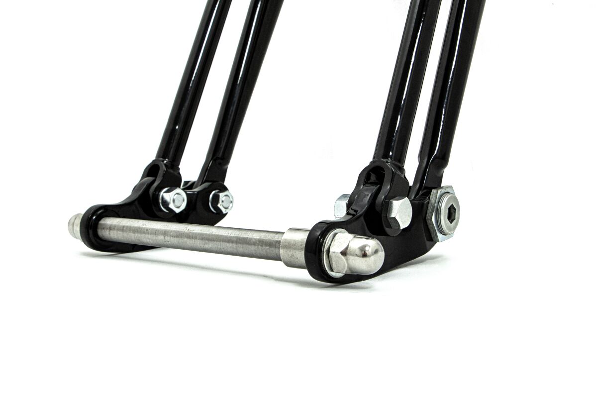 Classic Bike Fork 97 Up Flstsb Bk/Ch Fork Assemblies Classic Bike
