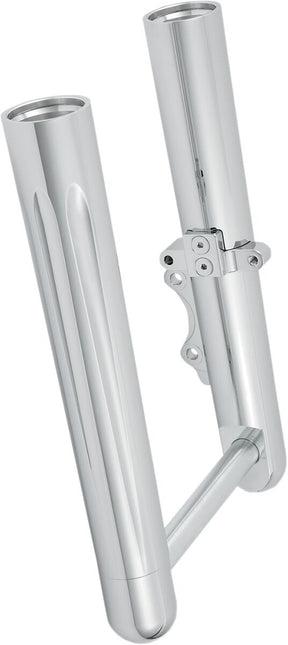 Fork Legs Hot Legs Deep Cut Dual Disc Chrome Arlen Ness Default Title