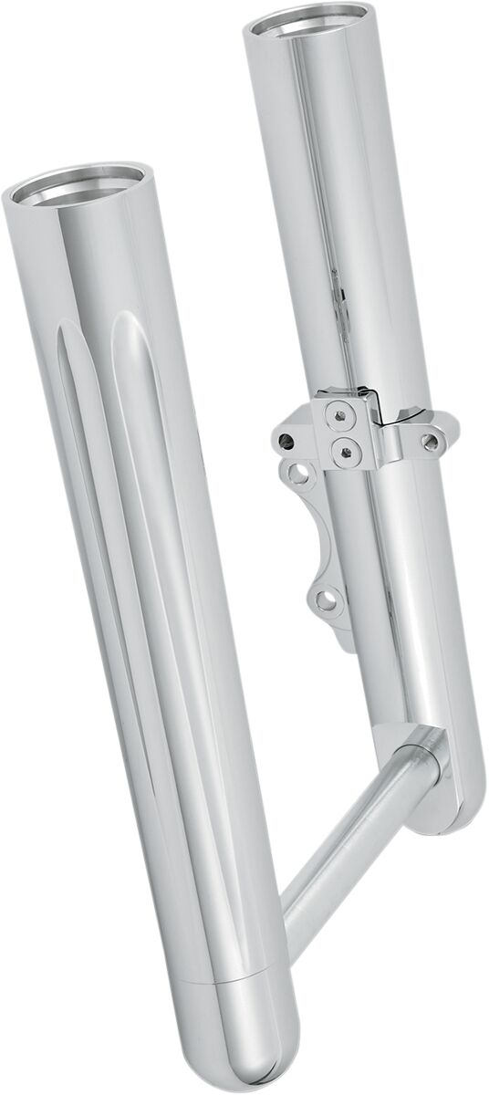 Fork Legs Hot Legs Deep Cut Dual Disc Chrome Arlen Ness Default Title