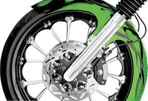 Fork Legs Hot Legs Deep Cut Dual Disc Chrome Arlen Ness