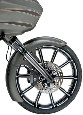 Fork Legs Hot Legs Deep Cut Dual Disc Black Arlen Ness
