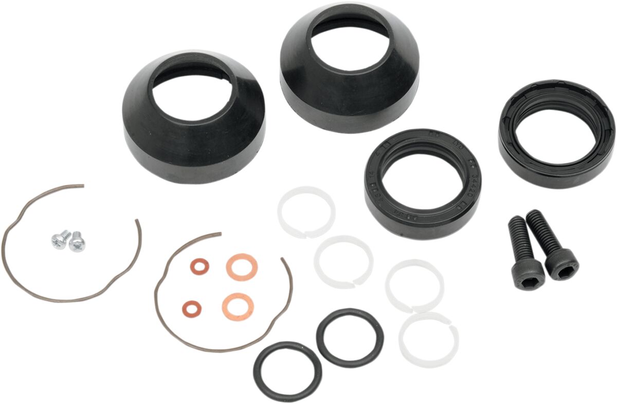 Drag Specialties Fork Leg Assembly Rebuild Kit 35 Mm Fork Seals, Orings & Gaskets Drag Specialties