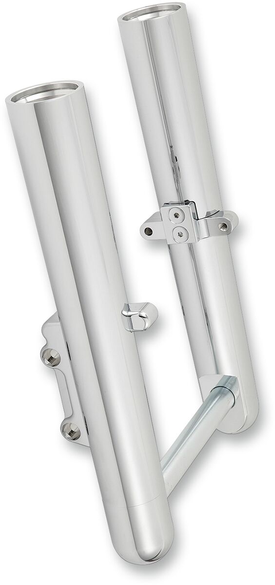 Fork Legs Hot Legs Smooth Dual Disc Chrome Arlen Ness Default Title