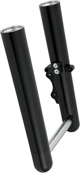 Arlen Ness Smooth "Hot Leg" Fork Legs, Black - 14+ Touring / Dual Disc Fender Rear Arlen Ness