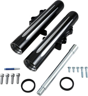 Fork Legs Hot Legs Deep Cut Dual Disc Black Arlen Ness Default Title