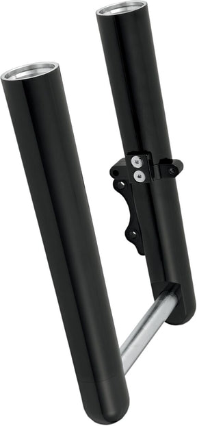 Arlen Ness Smooth "Hot Leg" Fork Legs, Black - 14+ Touring / Dual Disc Fender Rear Arlen Ness
